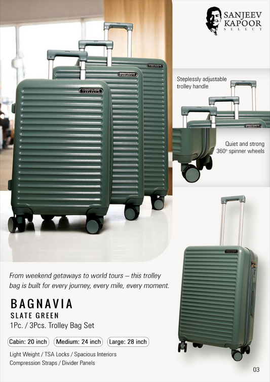BAGNAVIA - SLATE GREEN