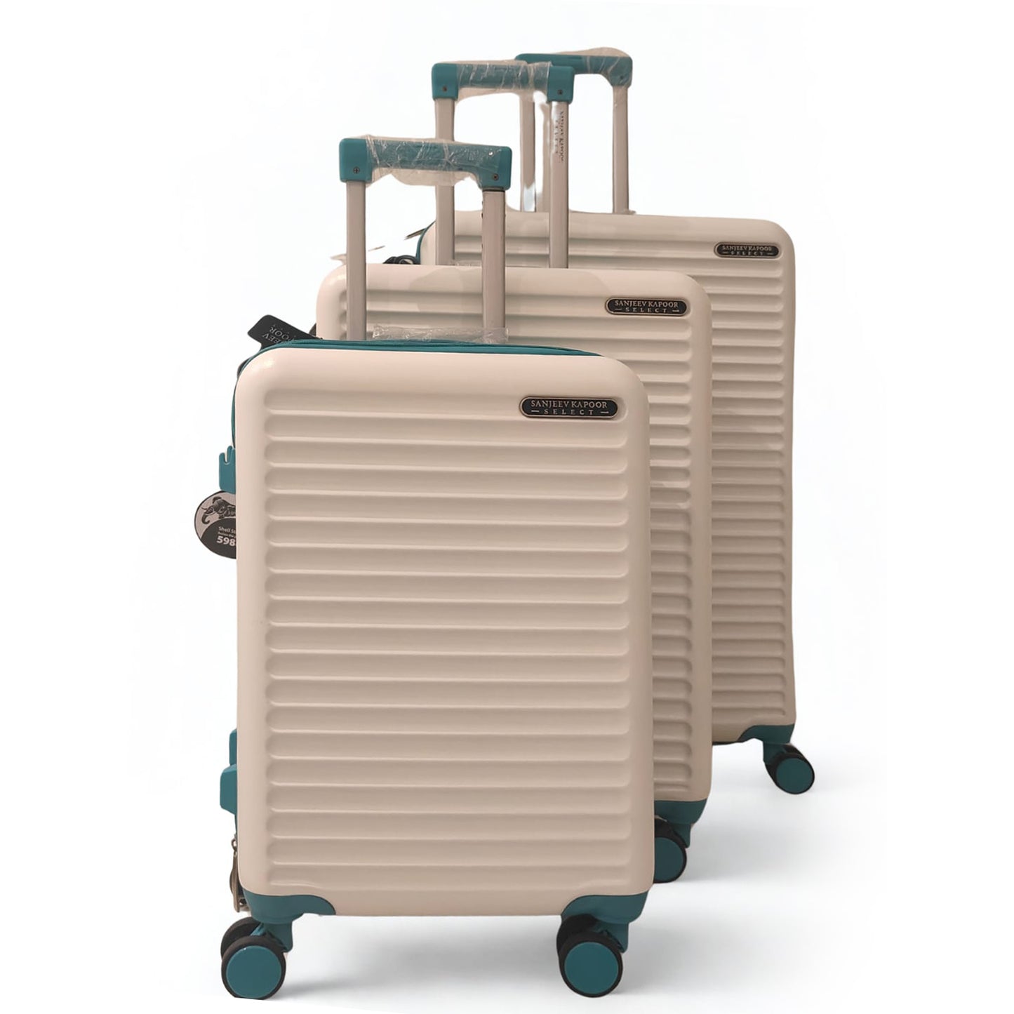 BAGNAVIA - WHITE & TEAL