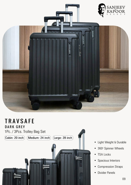 TRAVSAFE - DARK GREY