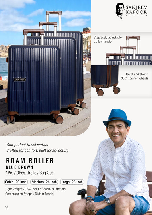 ROAM ROLLER - BLUE BROWN