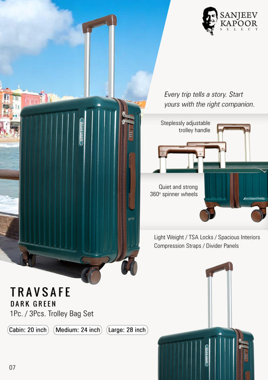 TRAVSAFE - DARK GREEN