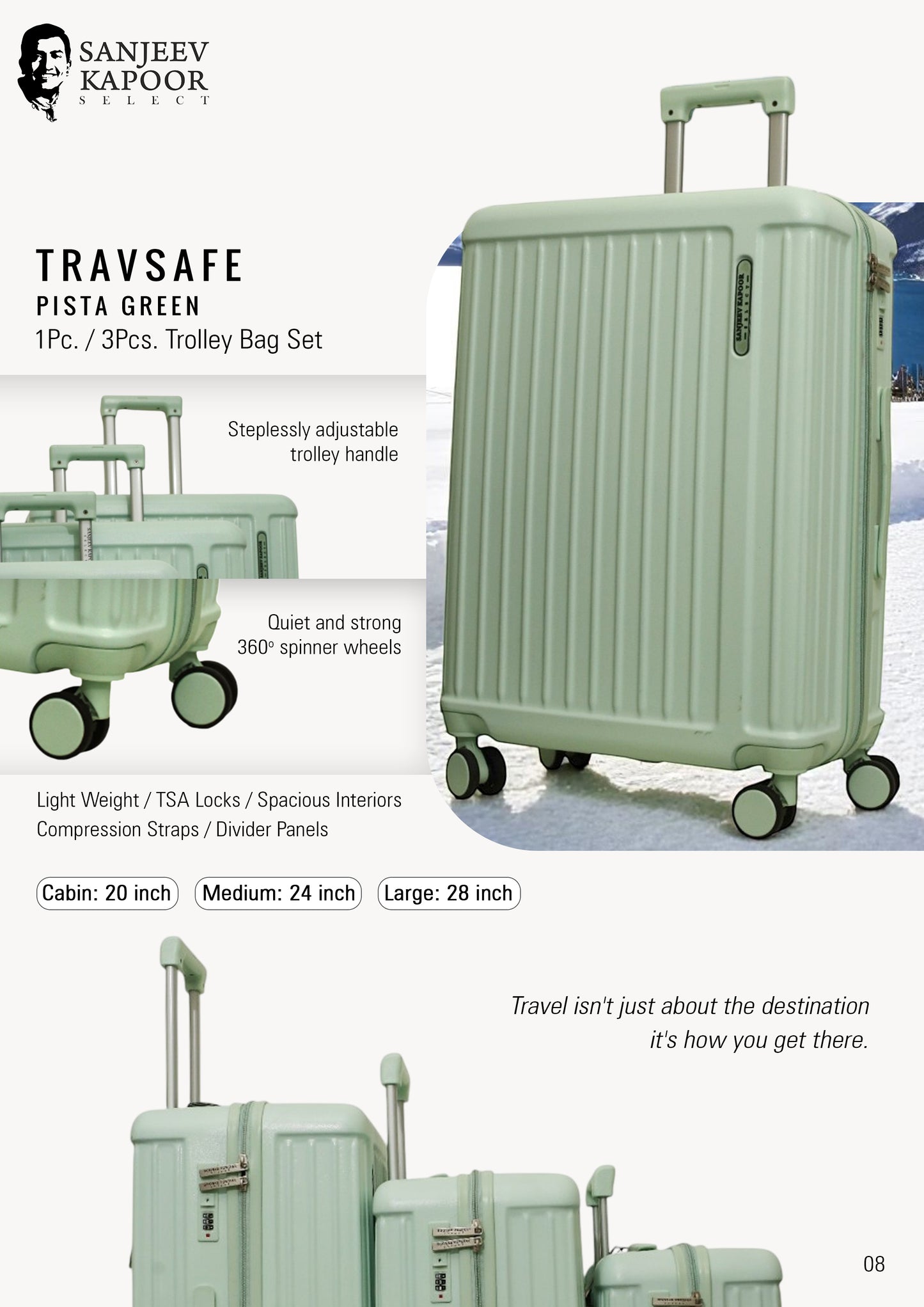 TRAVSAFE - PISTA GREEN